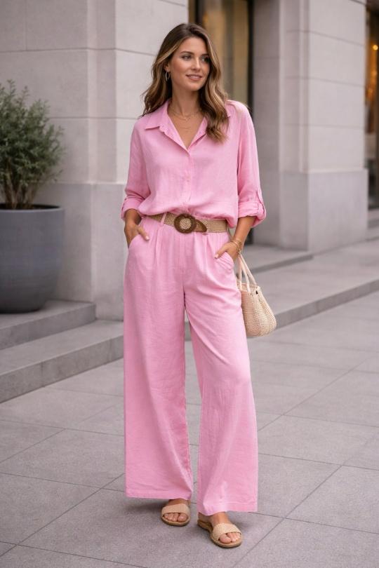 Sets Women Pink FEELOOK 25334 FL Efashion Paris