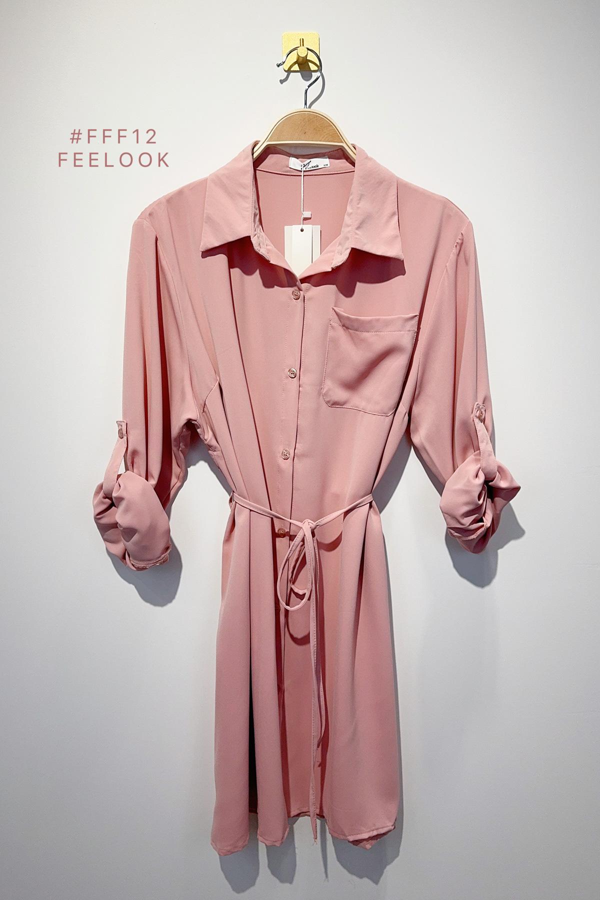 Camisas Mujer Pink FEELOOK FFF12 #c Efashion Paris