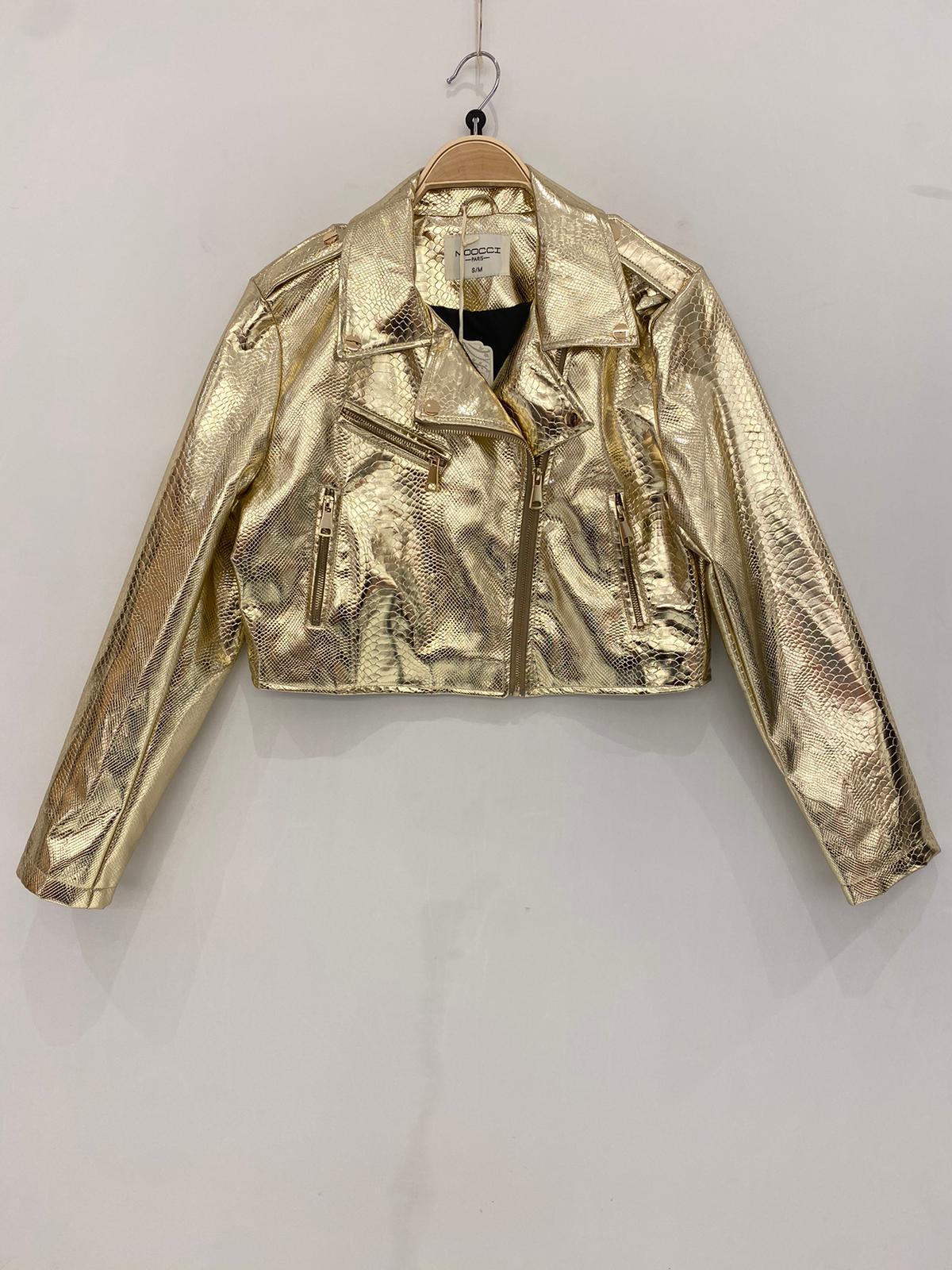 Chaquetas Mujer Gold MOOCCI MV022 #c Efashion Paris