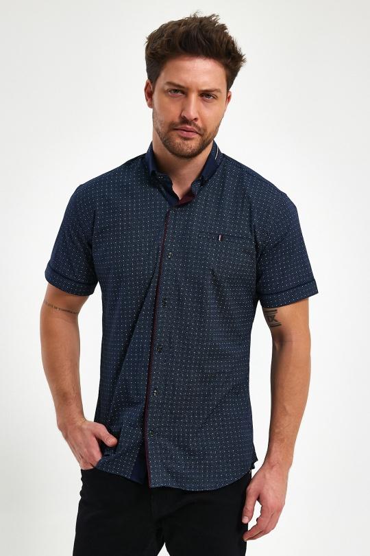 Camicie Uomo Burgundy CLUB JU 21840 Efashion Paris