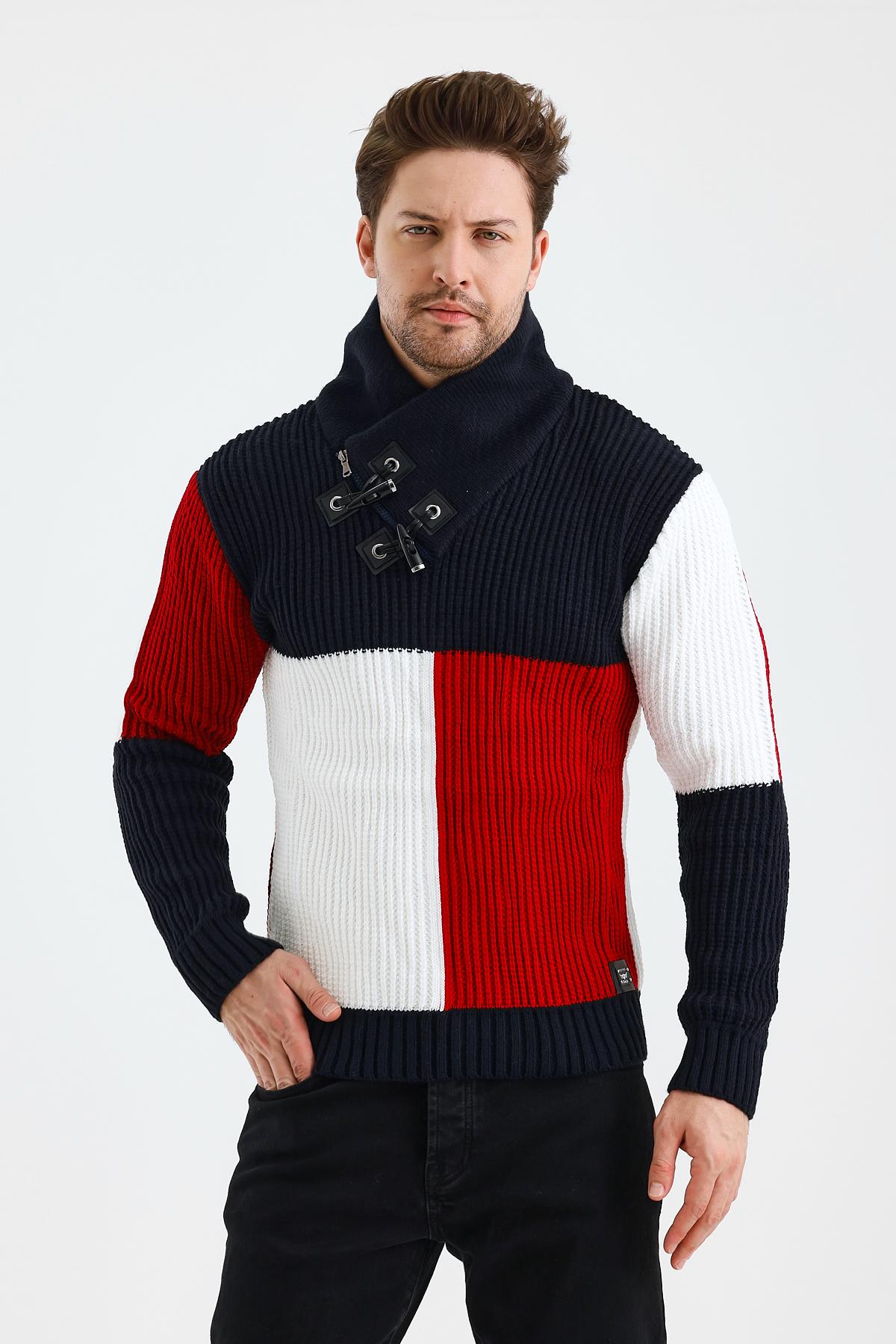 Jerséis Hombre Navy blue CLUB JU 51244 #c Efashion Paris