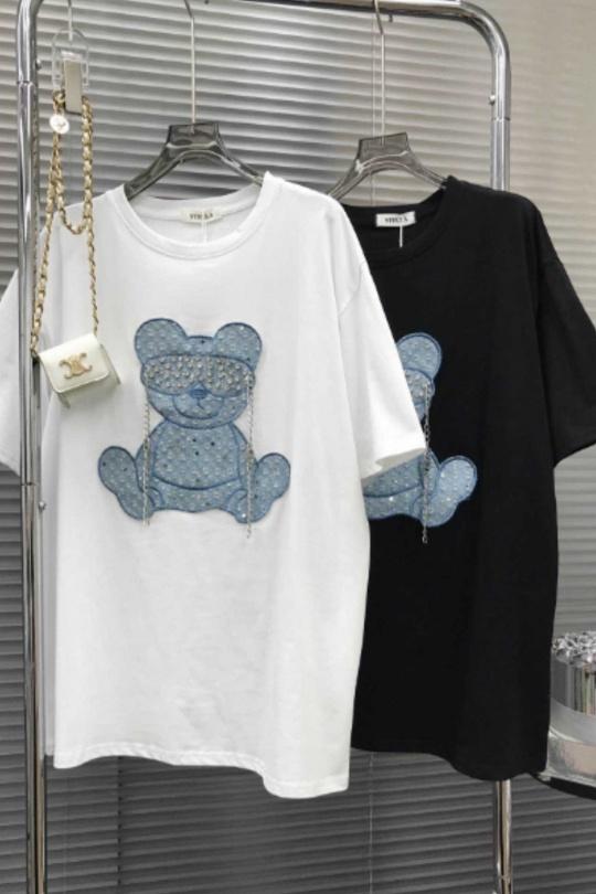 T-shirts Femme Blanc STELLA TY25127 Efashion Paris