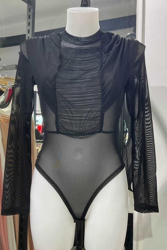 Bodies Femme Noir STELLA M25010 Efashion Paris