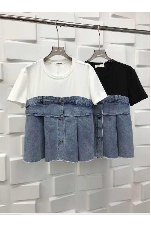 T-shirts Femme Blanc STELLA TY26003 #c Efashion Paris