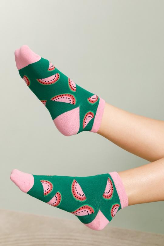 Collants & Chaussettes Femme Pastèque Marolys SC022PASTEQUE Efashion Paris