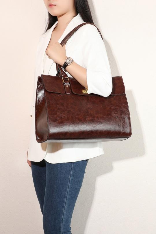 Cabas Maroquinerie Marron Marolys 1685295 Efashion Paris