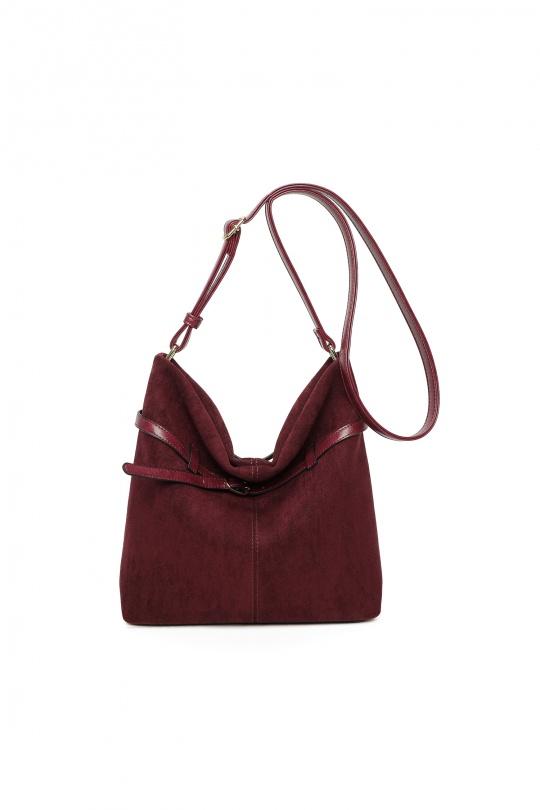 Sacs à bandoulière Maroquinerie Lie de vin Marolys 1685337 Efashion Paris
