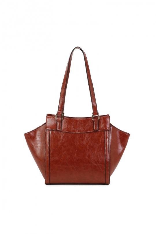Cabas Maroquinerie Camel Marolys 1685396 Efashion Paris