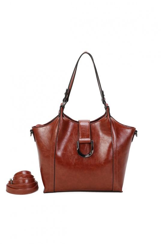 Cabas Maroquinerie Camel Marolys 1683475 Efashion Paris