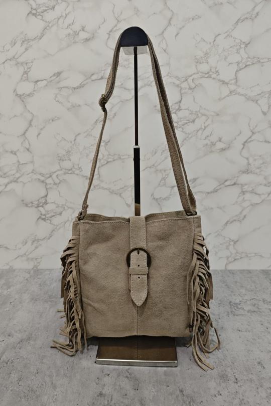 Sacs à bandoulière Maroquinerie Camel Marolys IT858 Efashion Paris