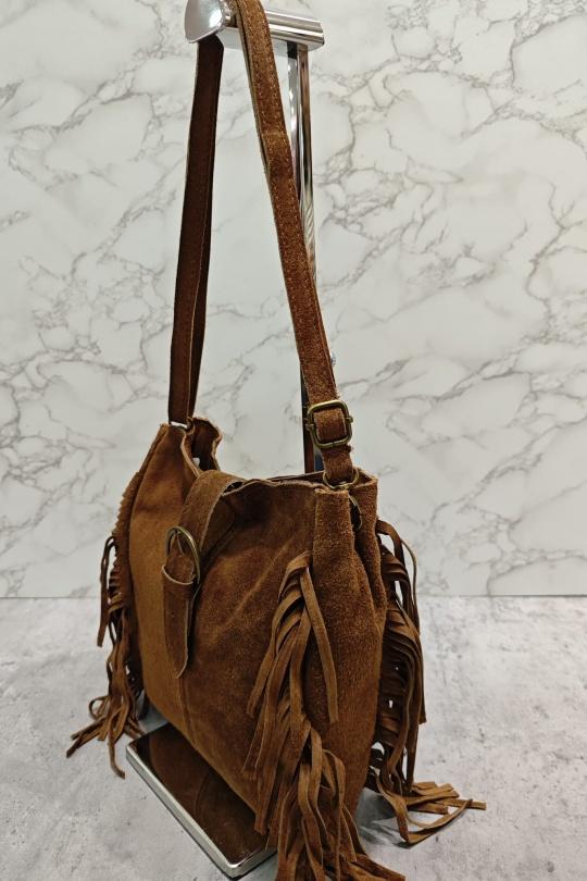 Sacs à bandoulière Maroquinerie Camel Marolys IT858 Efashion Paris