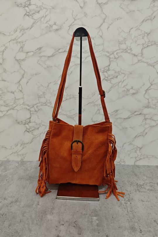 Sacs à bandoulière Maroquinerie Camel Marolys IT858 Efashion Paris