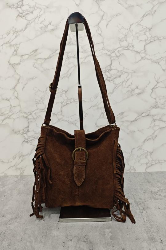 Sacs à bandoulière Maroquinerie Camel Marolys IT858 Efashion Paris