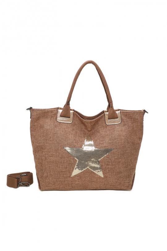 Cabas Maroquinerie Naturel Marolys 1685161A Efashion Paris