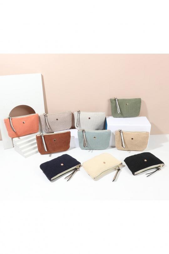 Portafogli Borse Colori mescolati Marolys 1685657 Efashion Paris