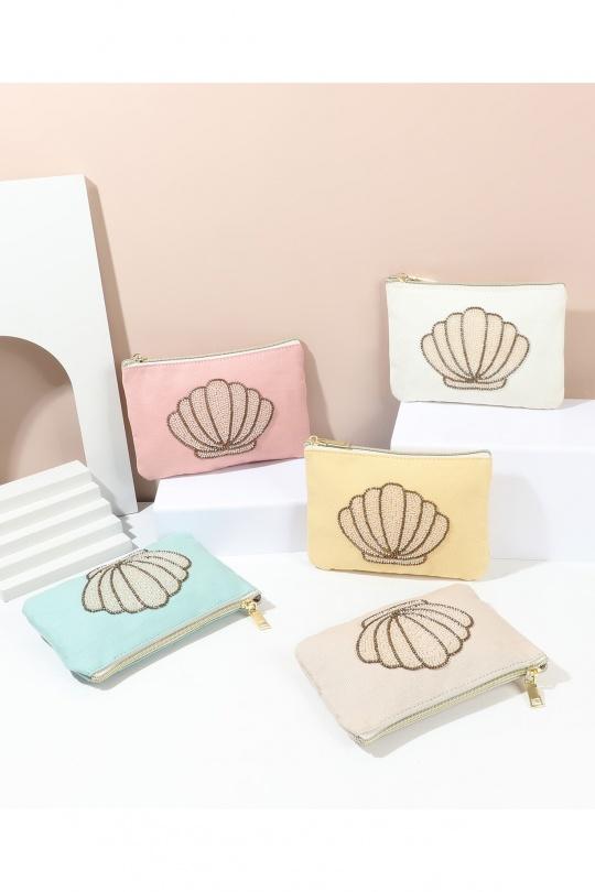 Pochette Borse Colori mescolati Marolys 1685661 COQUILLAGES Efashion Paris