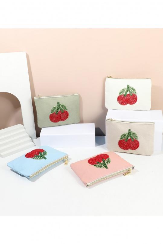 Pochette Borse Colori mescolati Marolys 1685665 CERISES Efashion Paris