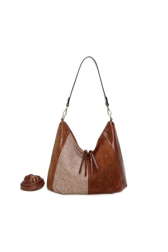 Cabas Maroquinerie Taupe Marolys 1685652 Efashion Paris