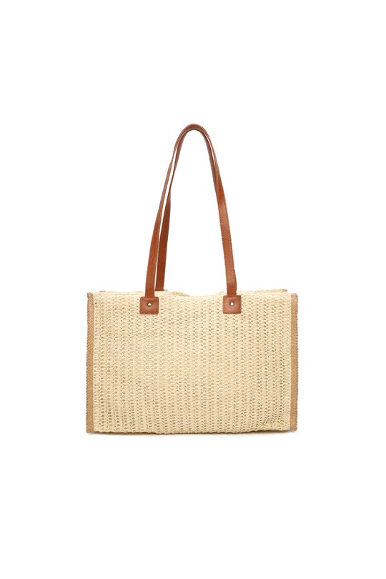 Cabas Maroquinerie Beige Marolys 168K Efashion Paris