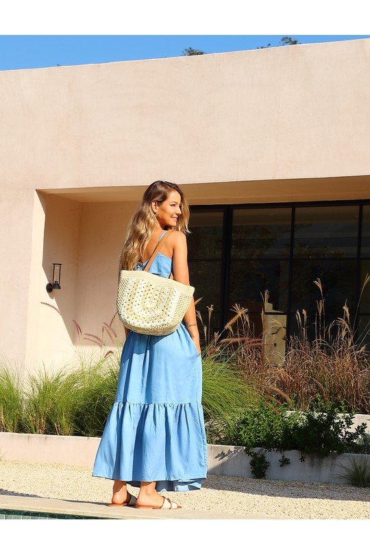 Cabas Maroquinerie Taupe Marolys 168i Efashion Paris