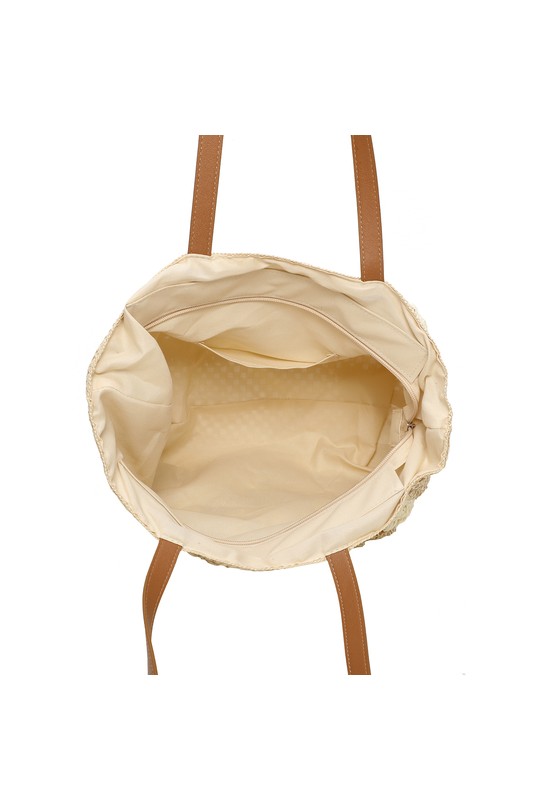 Cabas Maroquinerie Taupe Marolys 168i Efashion Paris