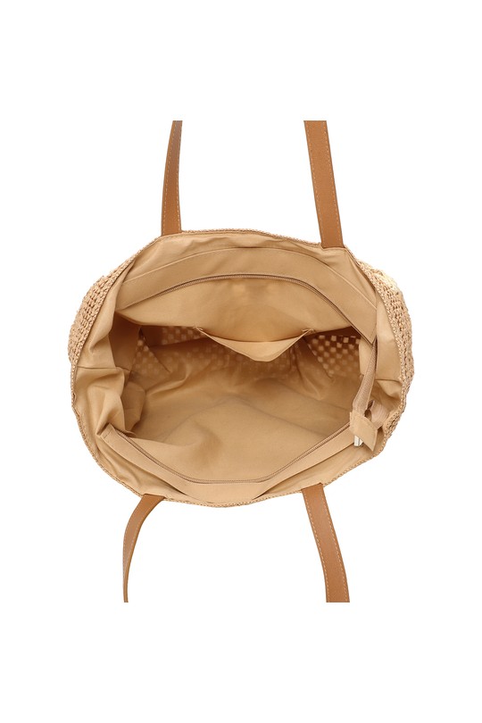 Cabas Maroquinerie Taupe Marolys 168i Efashion Paris