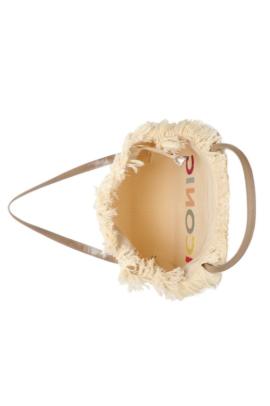 Cabas Maroquinerie Beige Marolys 1685753 Iconic Efashion Paris