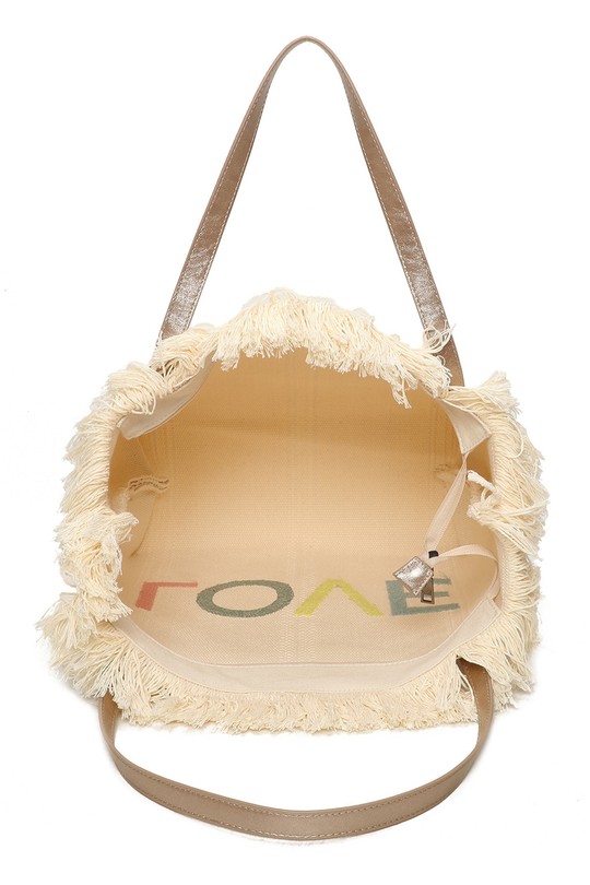 Cabas Maroquinerie Beige Marolys 1685753 Love Efashion Paris