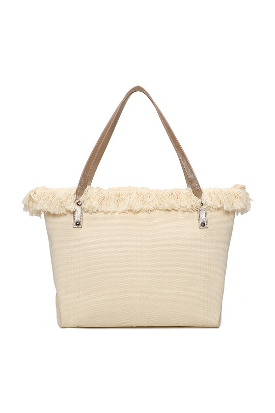 Cabas Maroquinerie Beige Marolys 1685753 Love Efashion Paris