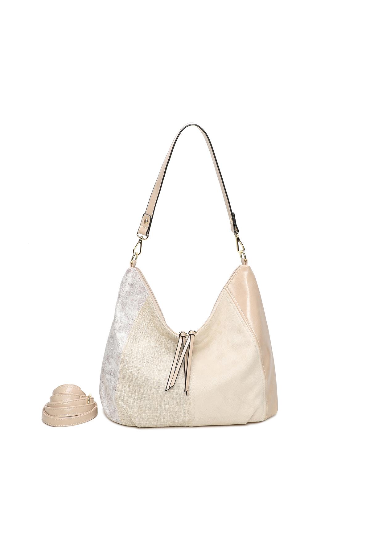 Cabas Maroquinerie Taupe Marolys 1685652 #c Efashion Paris