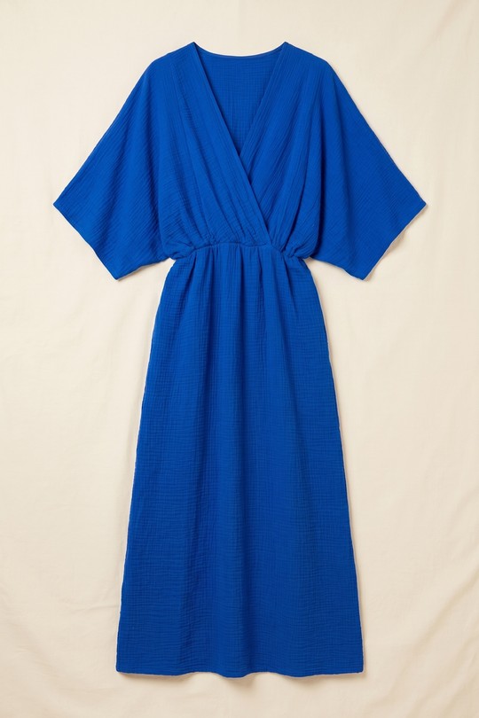 Robes longues Femme Pétrole mylee 5142_RLEnvelopee Efashion Paris