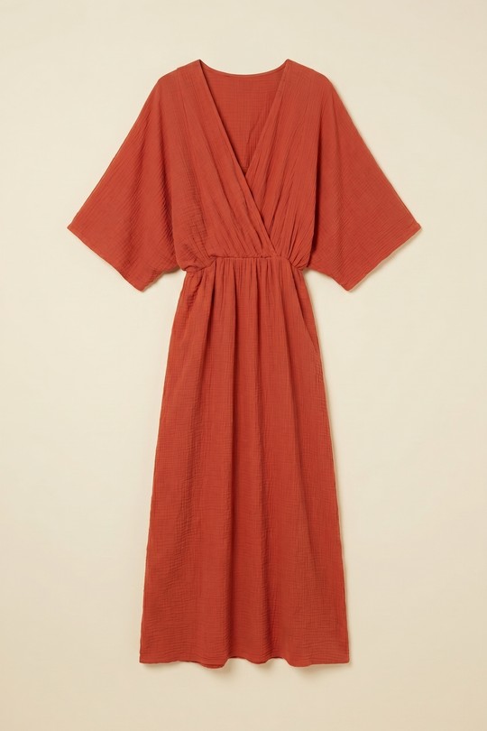 Robes longues Femme Pétrole mylee 5142_RLEnvelopee Efashion Paris