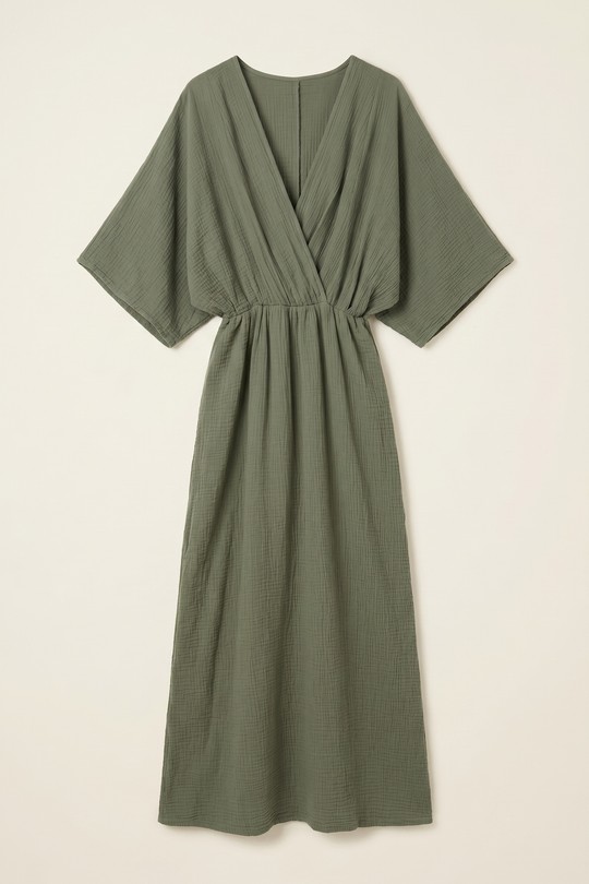 Robes longues Femme Pétrole mylee 5142_RLEnvelopee Efashion Paris