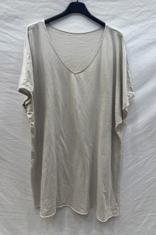 Robes mi-longues Femme Beige mylee 6954_RCOversize Efashion Paris