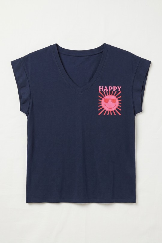 T-shirts Femme Beige mylee 105502_TsHappy Efashion Paris