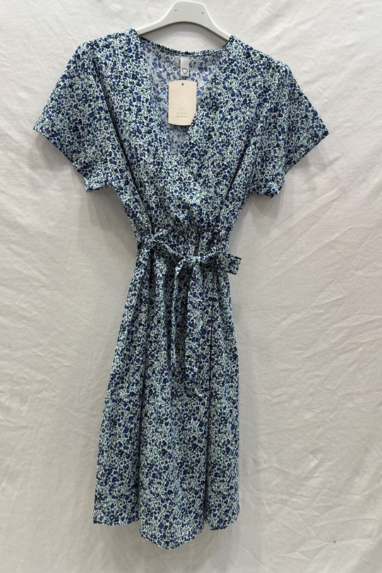Robes mi-longues Femme Bleu ciel mylee C9980_RCotLiberty Efashion Paris