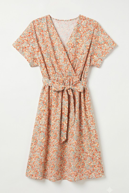 Robes mi-longues Femme Bleu ciel mylee C9980_RCotLiberty Efashion Paris