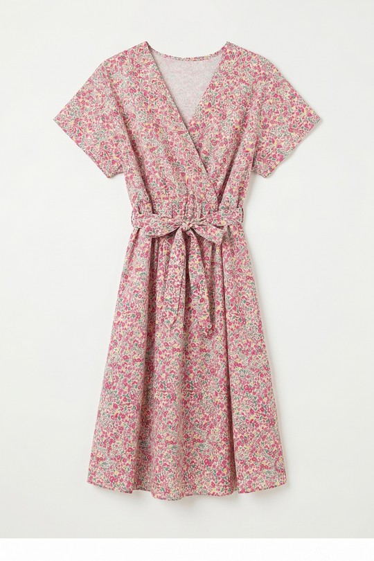 Robes mi-longues Femme Bleu ciel mylee C9980_RCotLiberty Efashion Paris