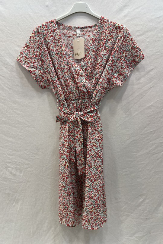 Robes mi-longues Femme Bleu ciel mylee C9980_RCotLiberty Efashion Paris
