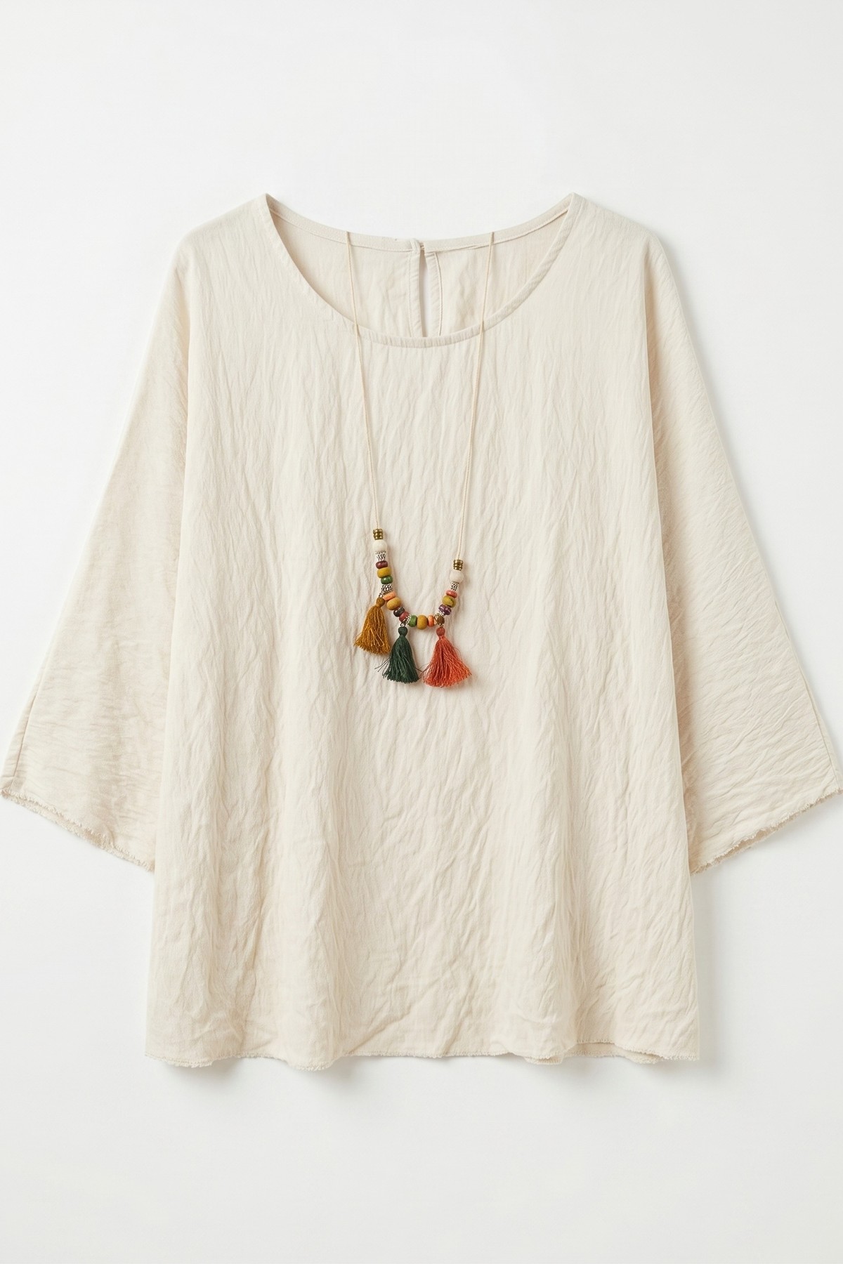 Blouses Femme Kaki clair mylee 10657_HCollier #c Efashion Paris