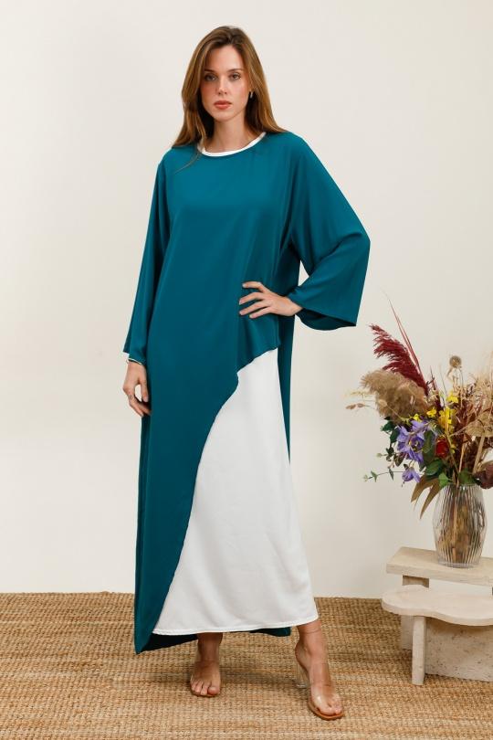Sets Women Peacock blue SOLEIL STAR 2515 Efashion Paris