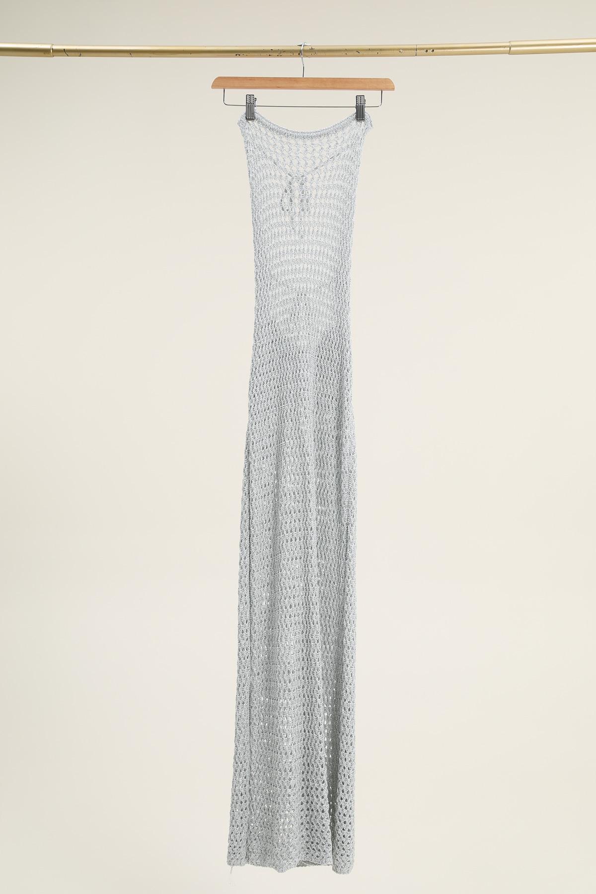 Maxi dresses Women Silver PATRONNE 2579 #c Efashion Paris