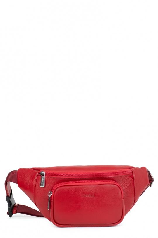 Sacs bananes Maroquinerie Rouge FAGOLA F0410038 Efashion Paris