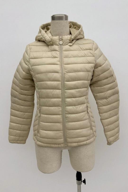 Doudounes Femme Beige CC FASHION K510 Efashion Paris