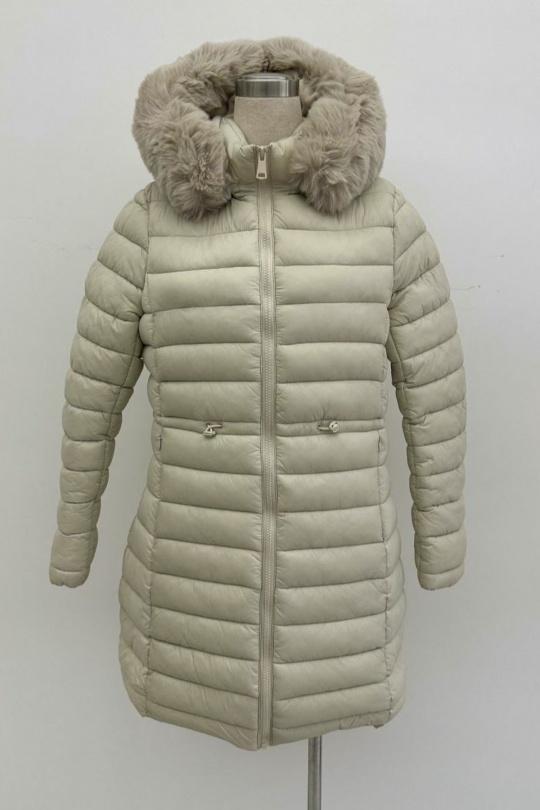 Doudounes Femme Beige CC FASHION K506 Efashion Paris