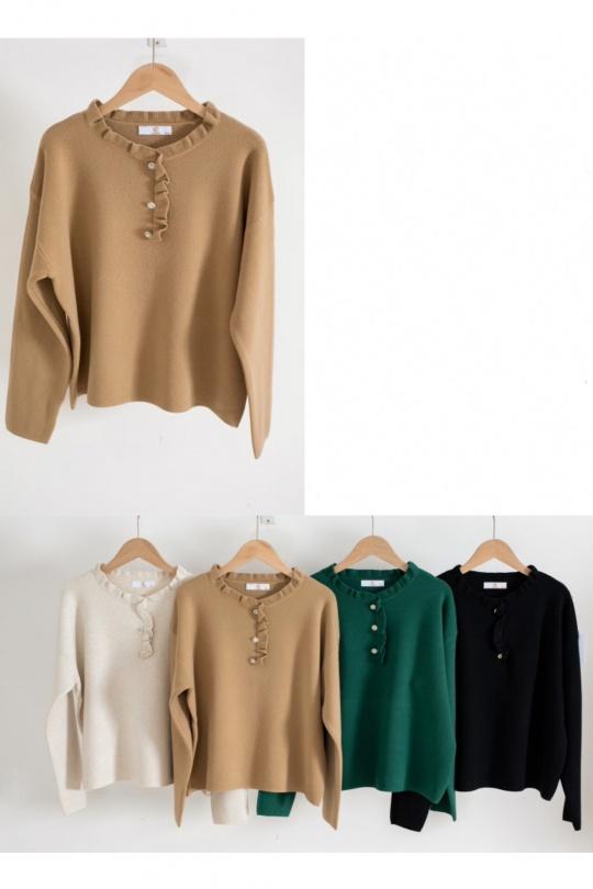 Jumpers Women Mixed colors CC FASHION B1609 Efashion Paris