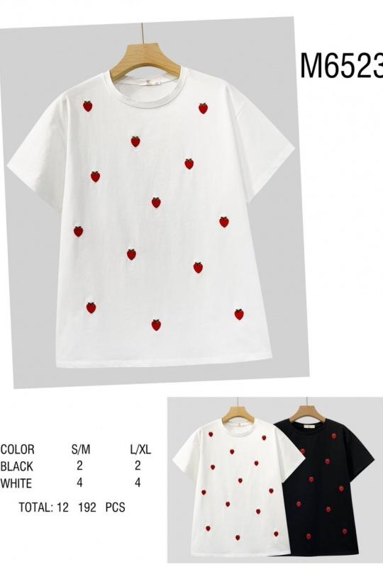 Camisetas Mujer Colores mixtos CC FASHION M6523 Efashion Paris