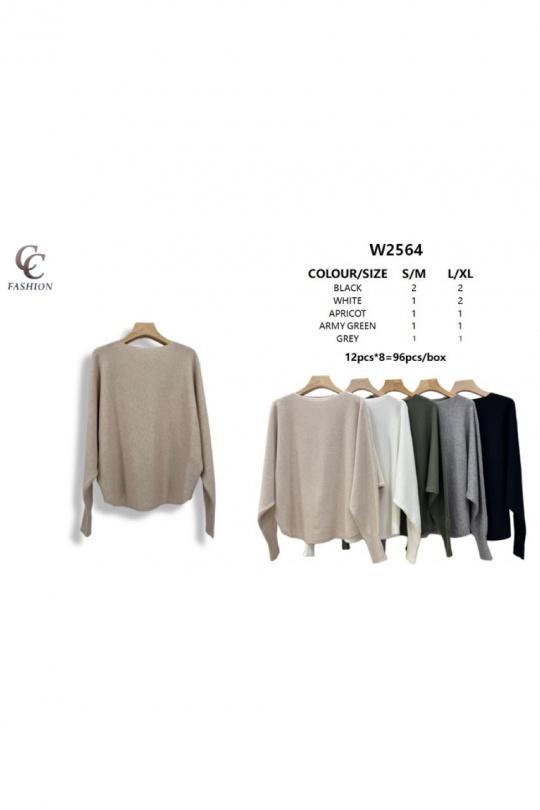 Jumpers Women Mixed colors CC FASHION W2564 Efashion Paris