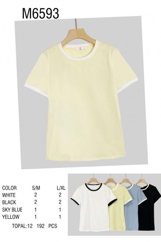 T-shirts Femme Couleurs mélangées CC FASHION M6593 Efashion Paris