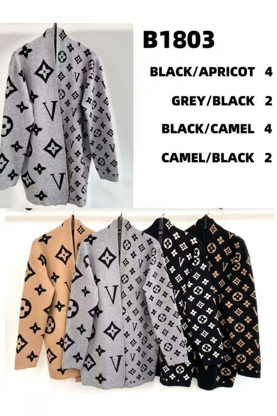 Gilets Femme Couleurs mélangées CC FASHION B1803 Efashion Paris